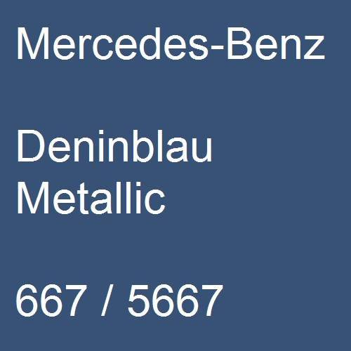 Mercedes-Benz, Deninblau Metallic, 667 / 5667.